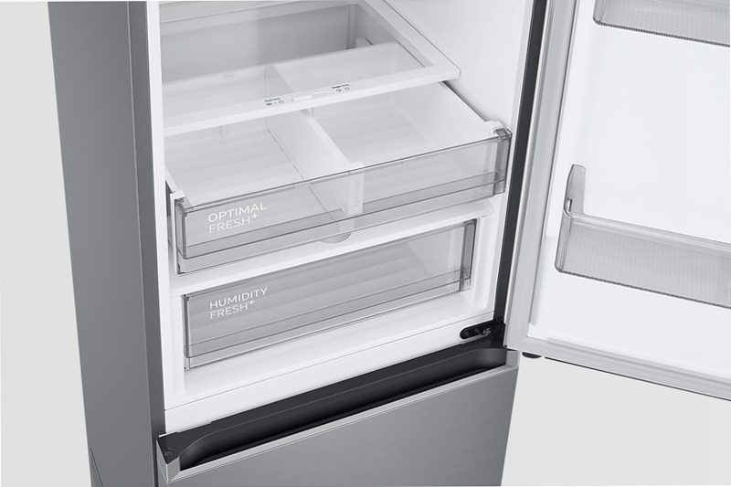 Frigorifero Combinato Samsung EcoFlex AI 2m 390L RB38C776CS9 Inox C