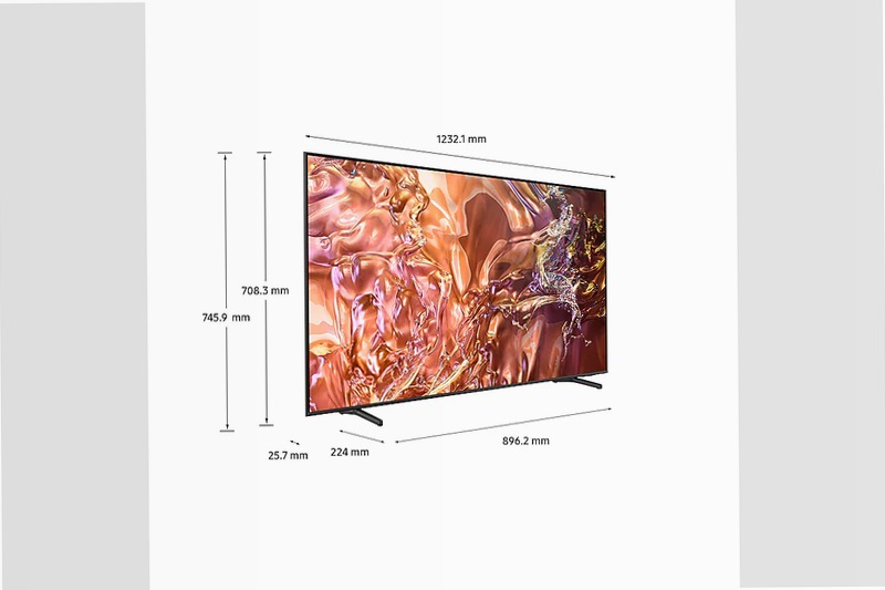QLED 4K 55" QE1D TV 2024 Grigio