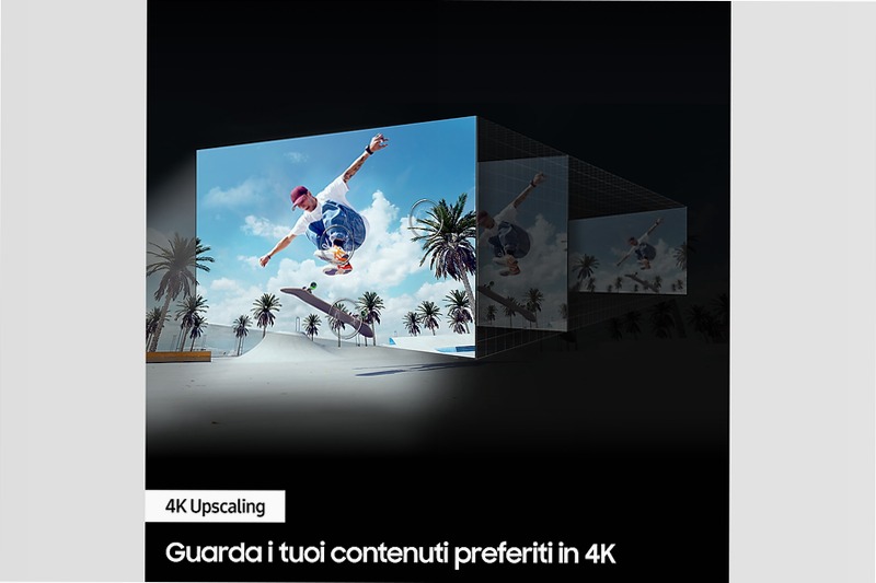 QLED 4K 55" QE1D TV 2024 Grigio