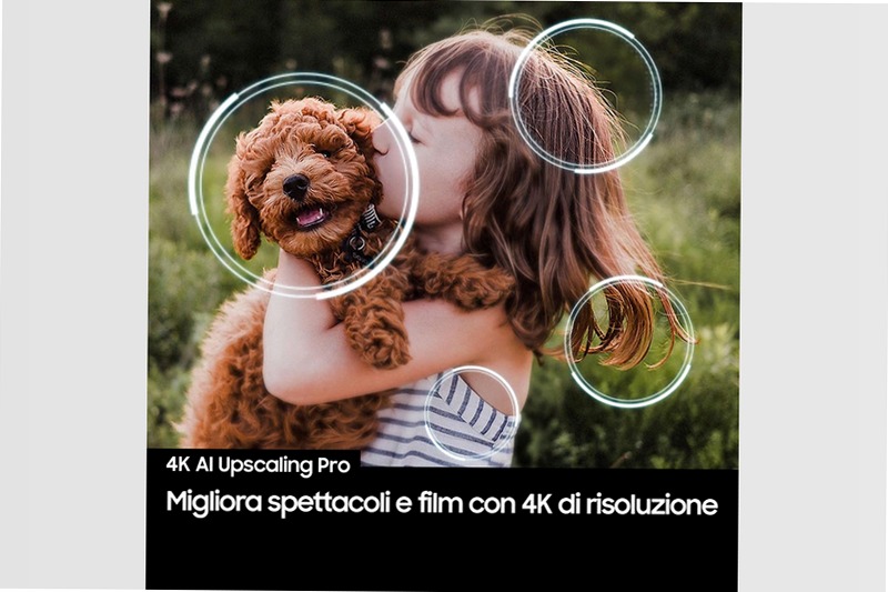 2025 QN90F 65 pollici Samsung Vision AI Mini LED Smart TV Nero 65" 4K Mini-LED