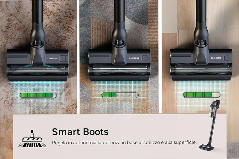Aspirapolvere senza filo Samsung Jet 95S Pet 280W VS70H28GLT