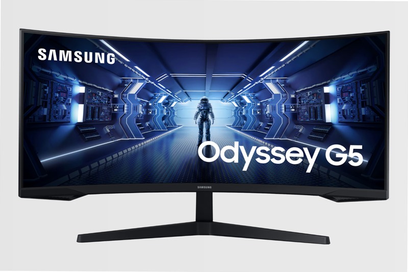 Monitor Gaming Odyssey G5 - G55T da 34'' Ultra WQHD Curvo Nero VA