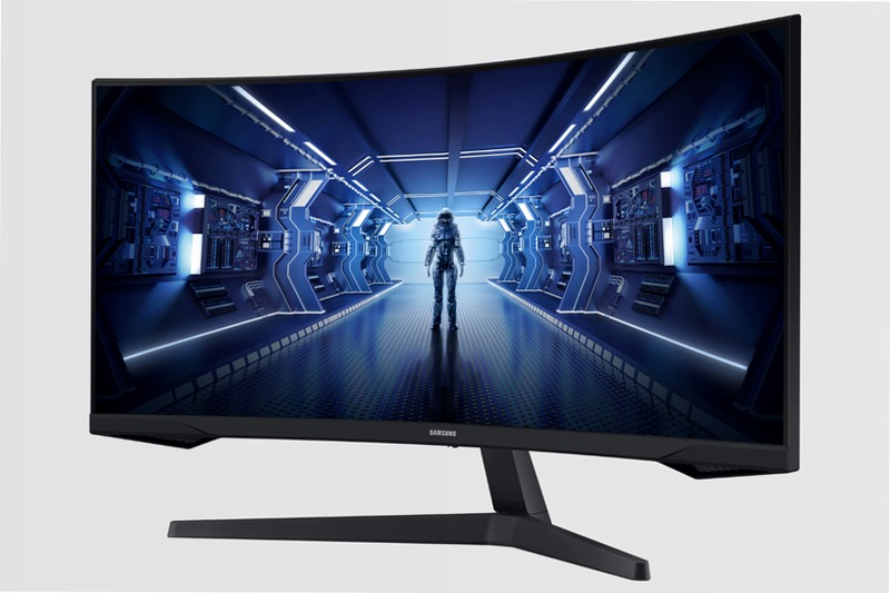 Monitor Gaming Odyssey G5 - G55T da 34'' Ultra WQHD Curvo Nero VA