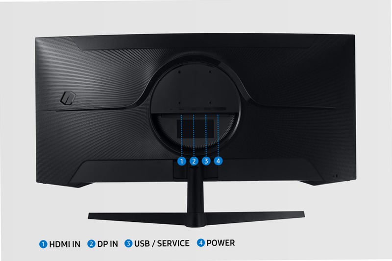 Monitor Gaming Odyssey G5 - G55T da 34'' Ultra WQHD Curvo Nero VA