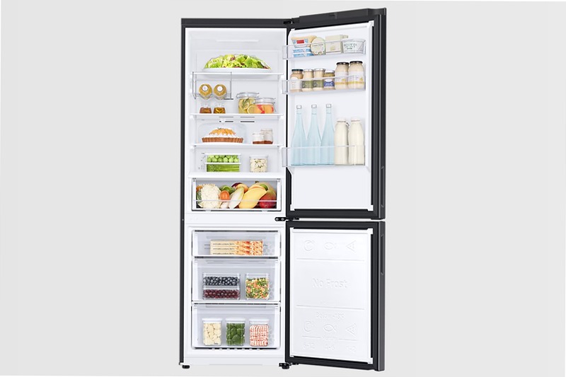 Frigorifero Combinato Samsung EcoFlex 1.85m 344L RB33B612EBN Antracite E