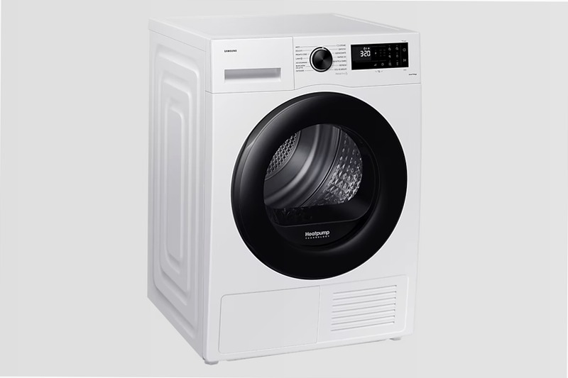 Asciugatrice Samsung Crystal EcoDry 8 Kg - Asciugatura Efficiente e Pulita 8kg C Bianco