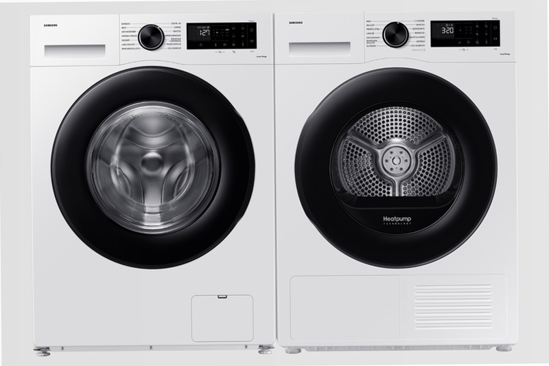 Asciugatrice Samsung Crystal EcoDry 8 Kg DV80CGC2B0AEET 8kg A Bianco