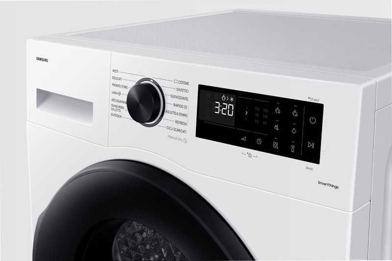 Asciugatrice Samsung Crystal EcoDry 8 Kg DV80CGC2B0AEET 8kg A Bianco