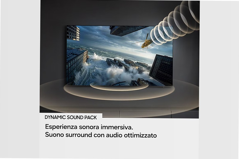 50" Mini LED M1EH 4K Vision AI Smart TV Nero