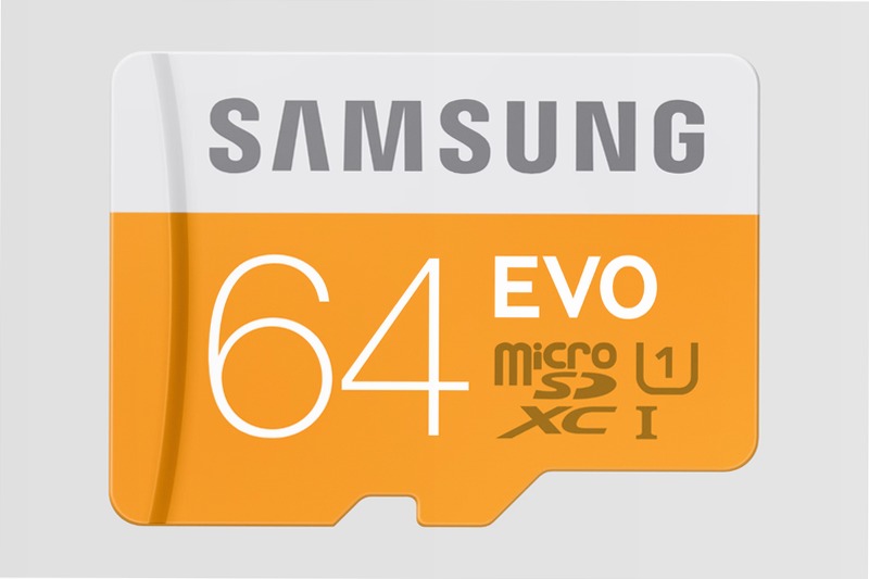 Scheda MicroSD EVO - 2016 (USB Reader incluso) 64GB