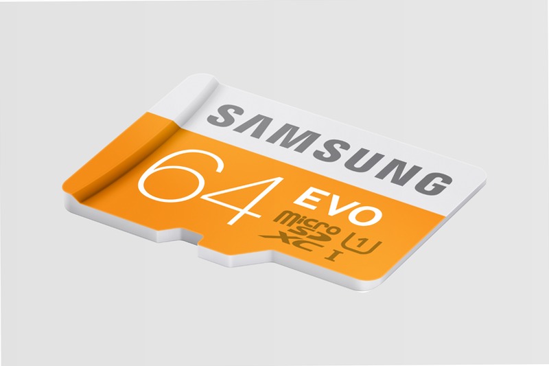 Scheda MicroSD EVO - 2016 (USB Reader incluso) 64GB