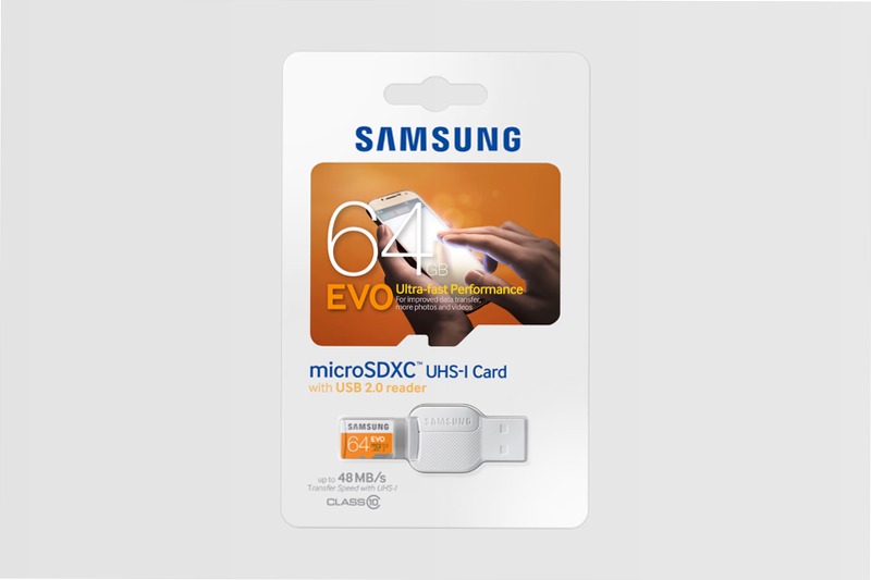 Scheda MicroSD EVO - 2016 (USB Reader incluso) 64GB