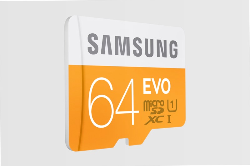 Scheda MicroSD EVO - 2016 (USB Reader incluso) 64GB