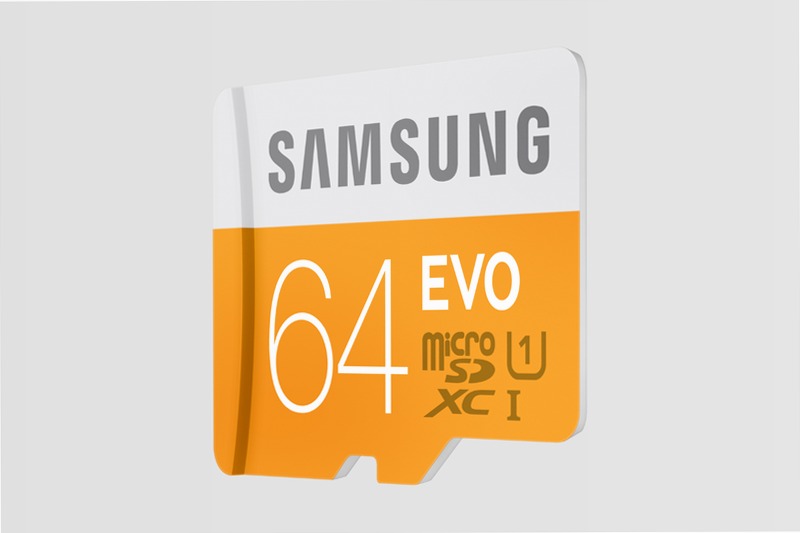 Scheda MicroSD EVO - 2016 (USB Reader incluso) 64GB