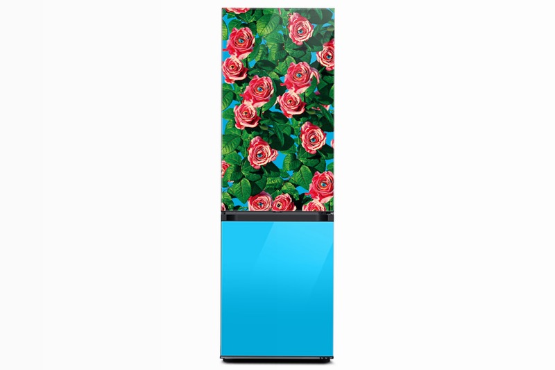 Frigorifero Combinato Samsung TOILETPAPER X BESPOKE Roses with Eyes D