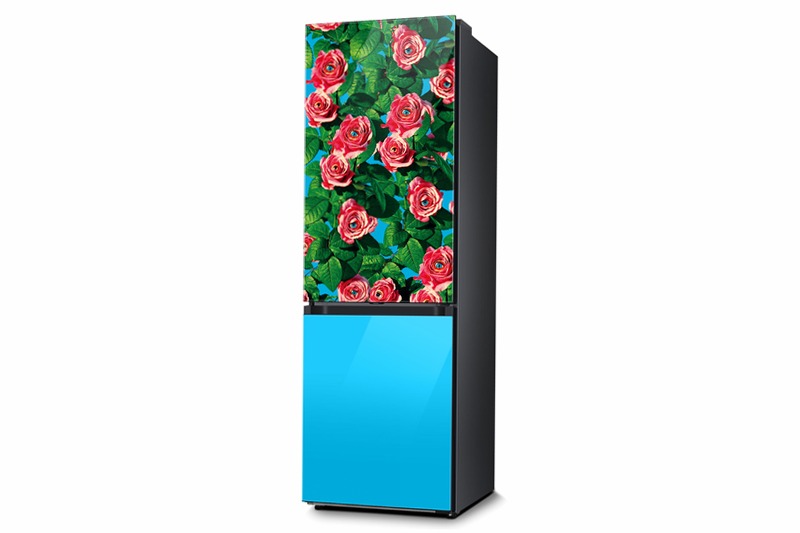 Frigorifero Combinato Samsung TOILETPAPER X BESPOKE Roses with Eyes D