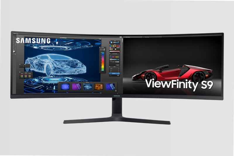 Monitor HRM ViewFinity S9 - S95UA da 49'' Dual QHD Curvo Nero VA 5120 x 1440