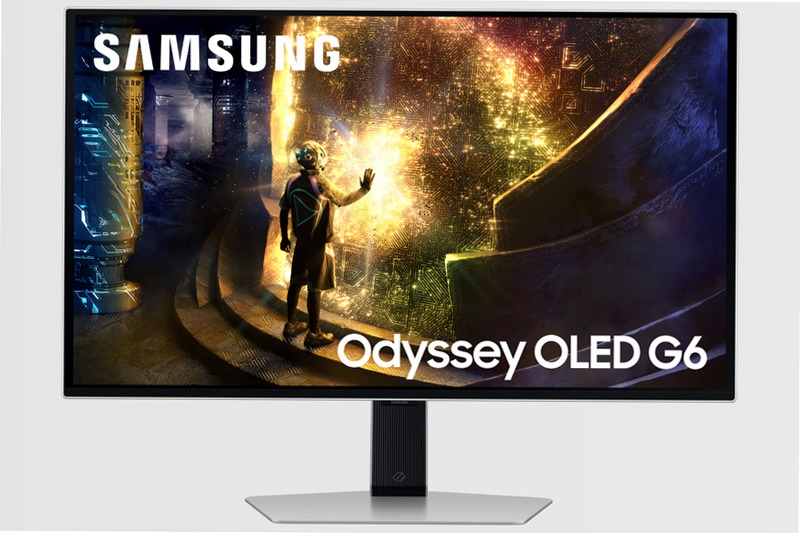 Monitor Gaming Odyssey OLED G6 - G61SD da 27'' QHD Flat Argento