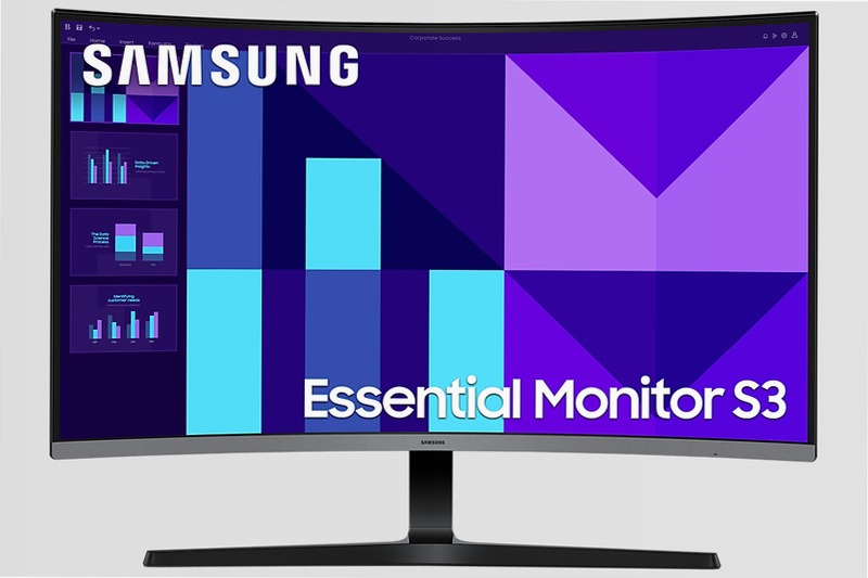 Monitor Essential S3 S39GD FHD con schermo curvo da 32” | Samsung Italia