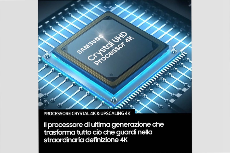 U8000F 55" Smart TV - Samsung Italia Nero 4K