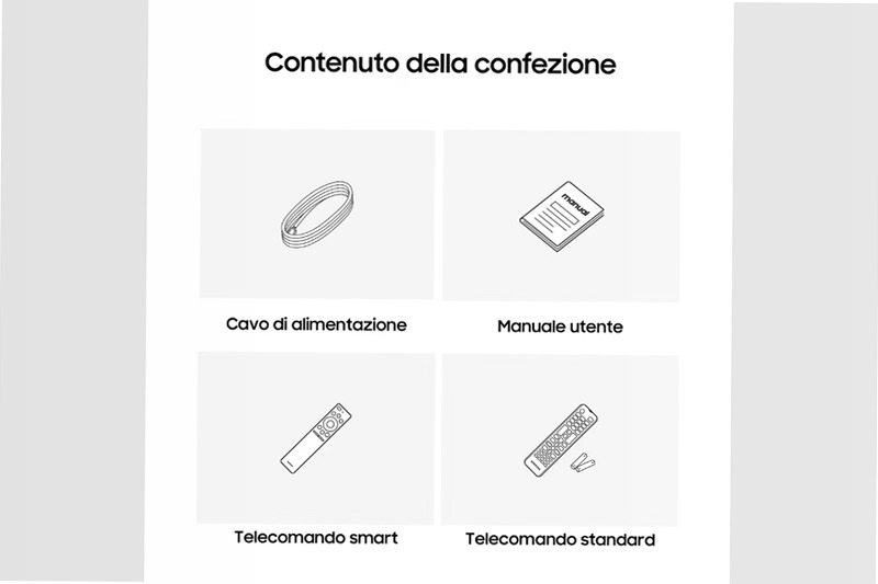 U8000F 55" Smart TV - Samsung Italia Nero 4K