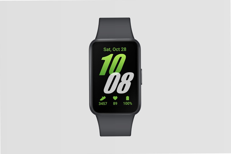 Galaxy Fit3: Monitoraggio delle attività e visualizzazione della batteria Grigio
