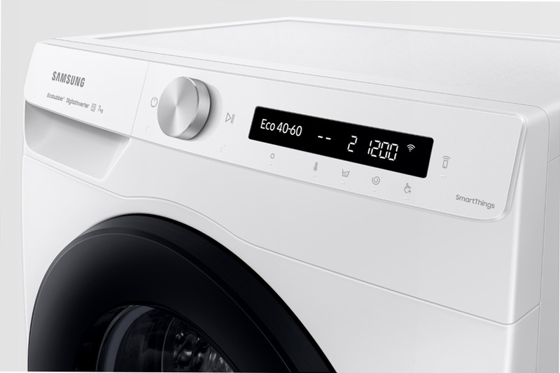 Lavatrice Samsung AI Control UltraWash Slim 7kg 7kg Bianco
