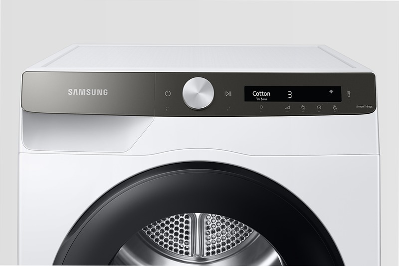 Asciugatrice Ai Control Optimal Dry 9 Kg - Samsung Italia 9kg C Bianco