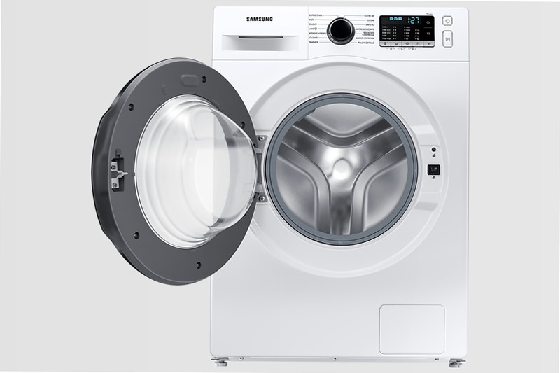 Lavatrice Samsung Crystal Clean Slim 8 Kg WW80AGAS21AE 8kg Bianco