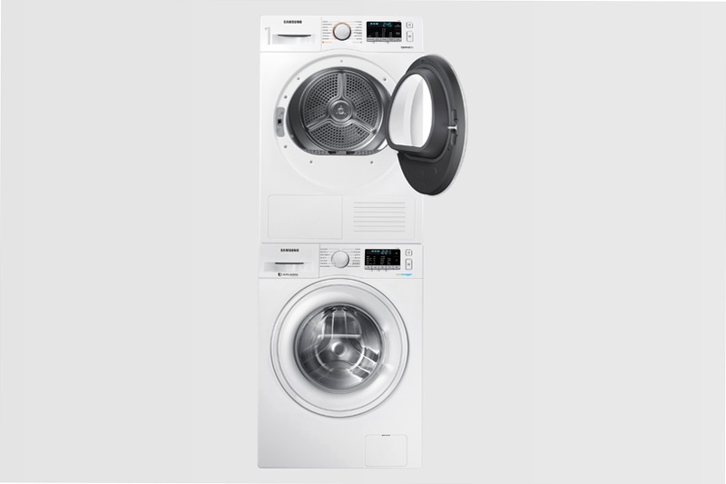 DV90M50001W/ET | Ascendente con Samsung Serie 5000 9kg A Bianco