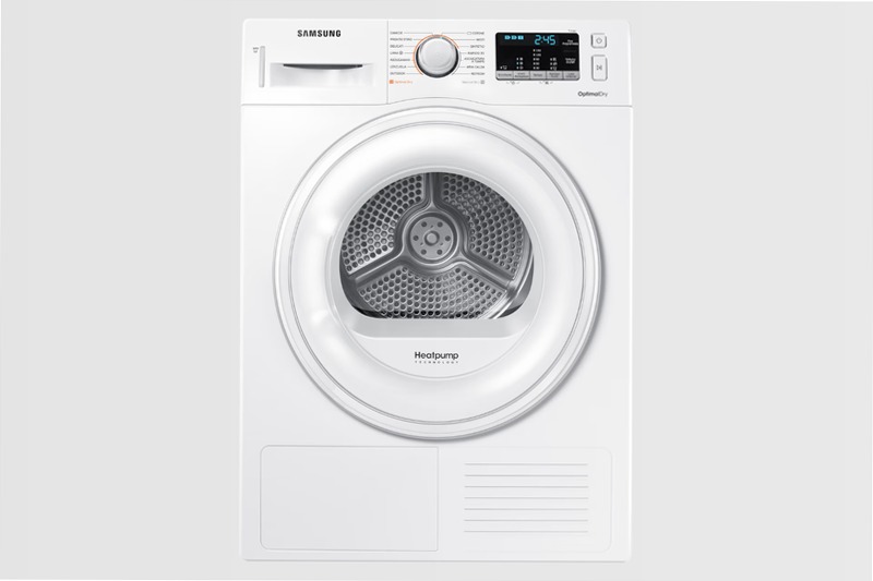 DV90M50001W/ET | Ascendente con Samsung Serie 5000 9kg A Bianco