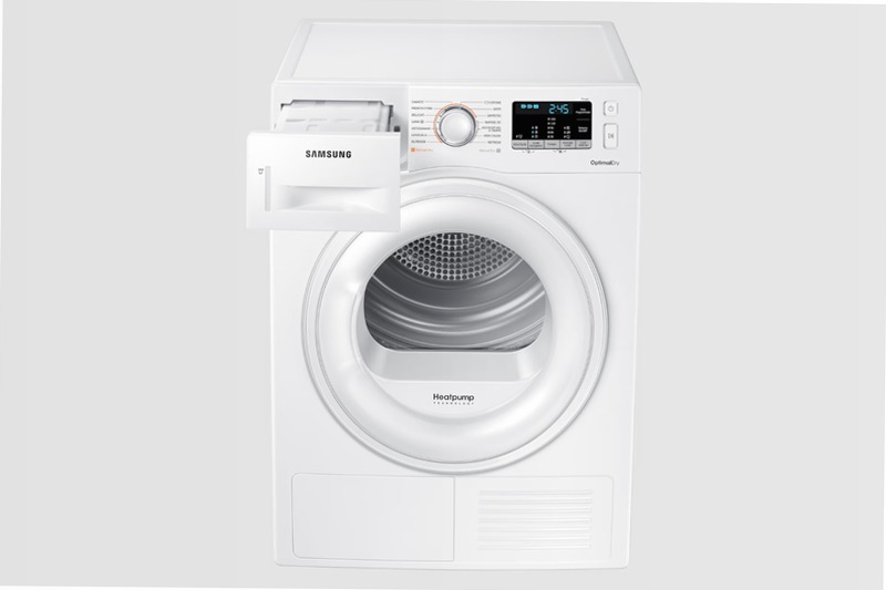 DV90M50001W/ET | Ascendente con Samsung Serie 5000 9kg A Bianco