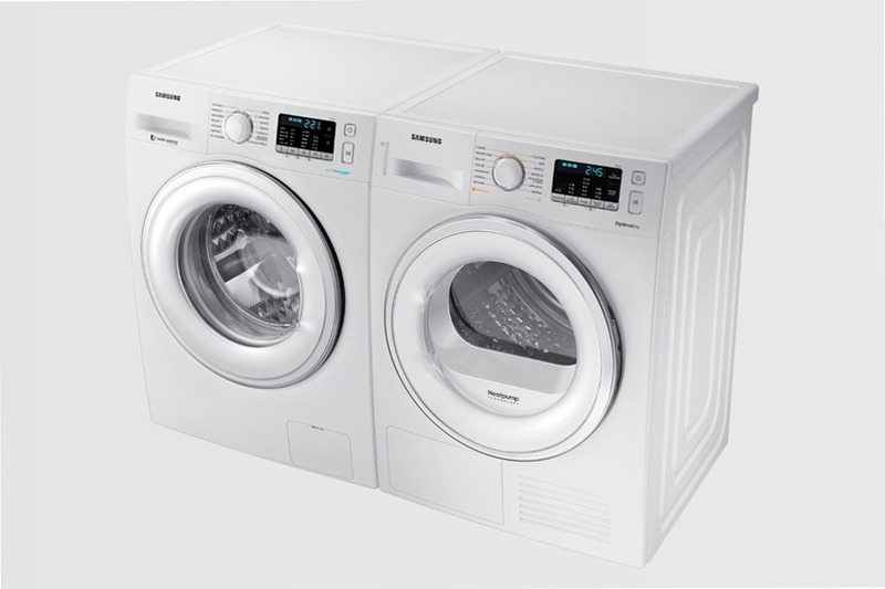 DV90M50001W/ET | Ascendente con Samsung Serie 5000 9kg A Bianco