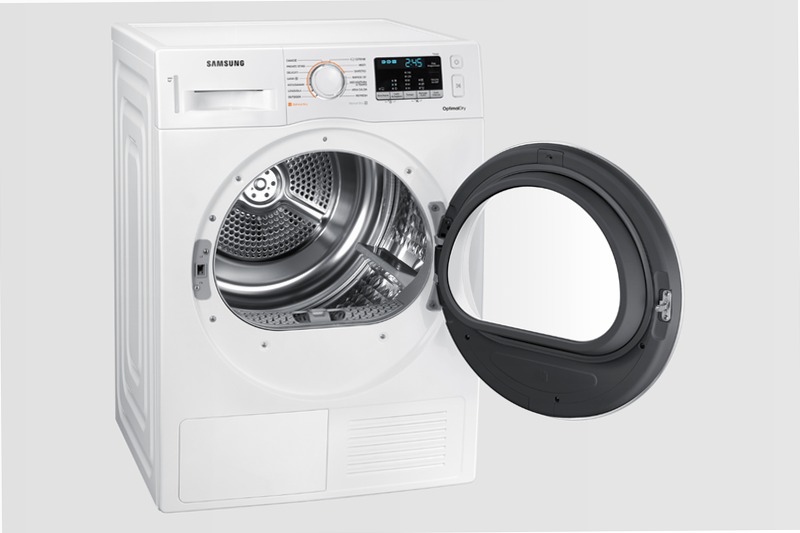 DV90M50001W/ET | Ascendente con Samsung Serie 5000 9kg A Bianco