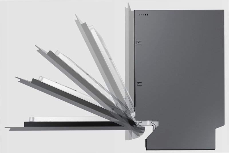 Lavastoviglie Samsung Serie 7 JetClean Sliding DW60BG830I00ET B 14 Incasso