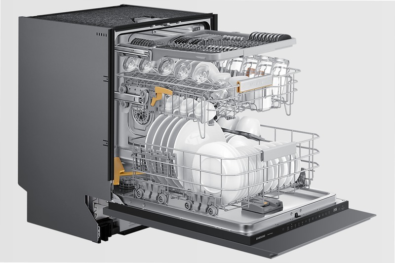 Lavastoviglie Samsung Serie 7 JetClean Sliding DW60BG830I00ET B 14 Incasso