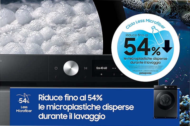 Lavatrice Samsung Bespoke AI™ Ecodosatore 11Kg Nero