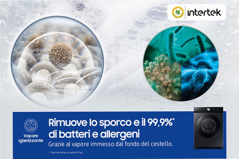 Lavatrice Samsung Bespoke AI™ Ecodosatore 11Kg Nero