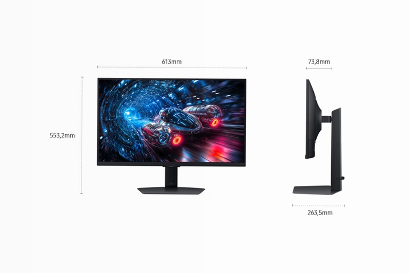 Monitor Gaming Odyssey G7 - G70F da 27" UHD Flat Nero IPS