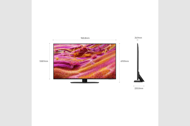 65" Neo QLED QN90F 4K Vision AI Smart TV Nero