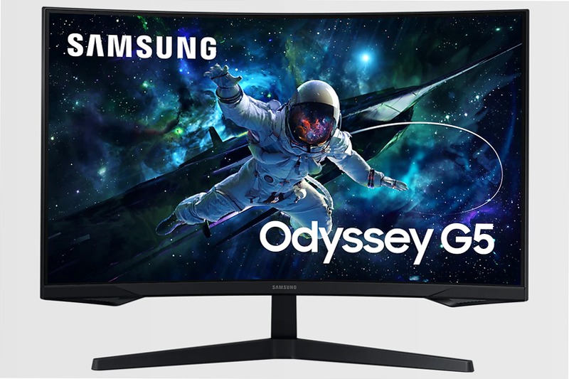 Monitor Gaming Odyssey G5 - G55C da 32'' QHD Curvo Nero VA