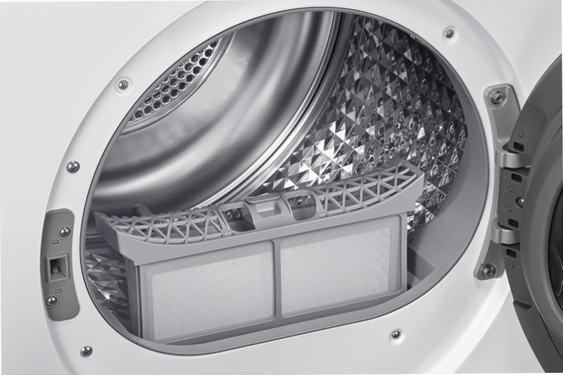 Asciugatrice Samsung Crystal EcoDry 9 Kg 9kg C Bianco