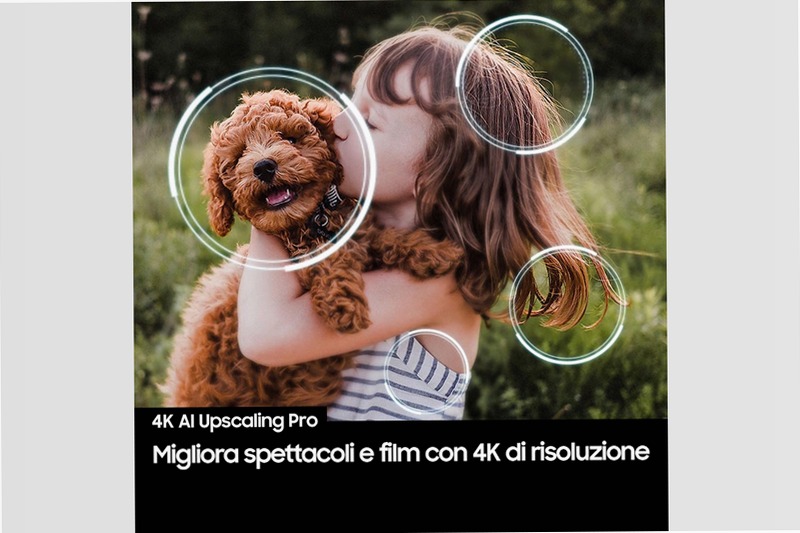 2025 QN90F 50 pollici 4K Neo QLED Mini LED Samsung Vision AI TV Nero 50"