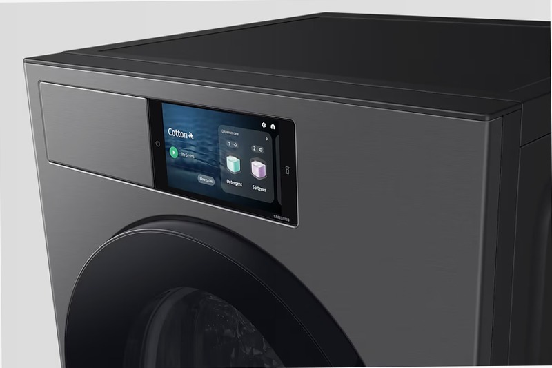 Lavatrice Samsung Bespoke AI Laundry 9Kg Argento
