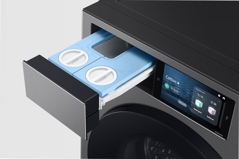 Lavatrice Samsung Bespoke AI Laundry 9Kg Argento