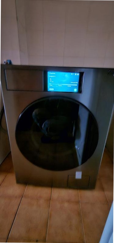 Lavatrice Samsung Bespoke AI Laundry 9Kg Argento