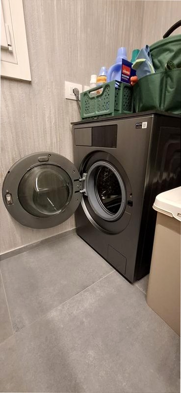 Lavatrice Samsung Bespoke AI Laundry 9Kg Argento