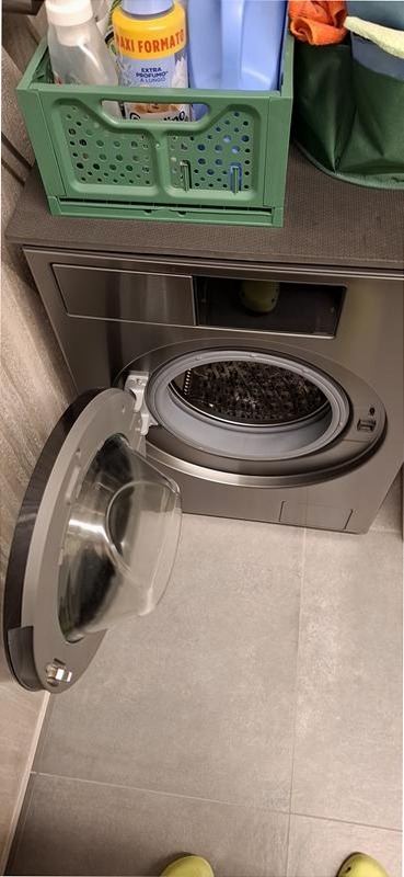 Lavatrice Samsung Bespoke AI Laundry 9Kg Argento