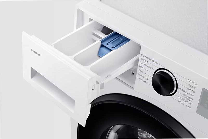 Lavatrice Samsung Crystal Clean Slim 8Kg Bianco