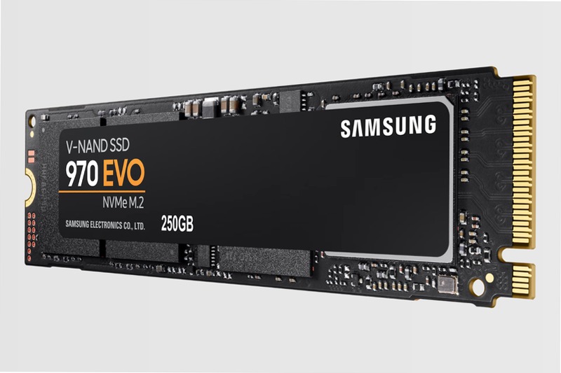 970 EVO NVMe M.2 SSD 250 GB